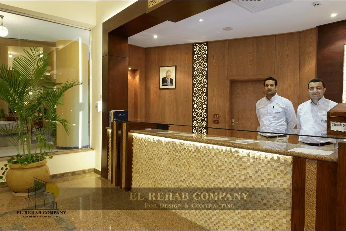 Renovated reception at Equinox Resort